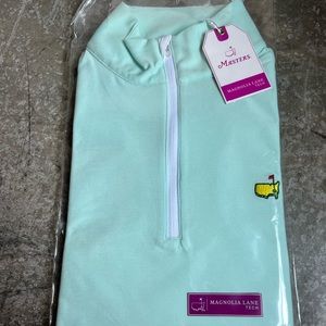 Women's Masters Magnolia Lane Tech Breeze Quarter-Zip Jacket - MED - NWT